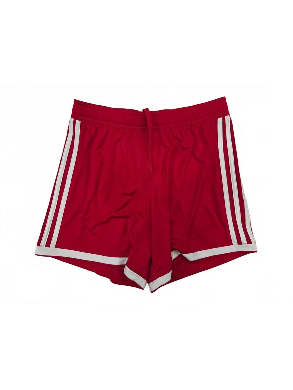 adidas Women's Tastigo 19 Climalite 3-Stripe Soccer Athletic Shorts Red Size S